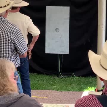 Fast Draw Competition at the Annie Oakley Festiveal 2022