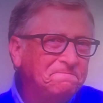 BILL GATES WICKEDLY LAUGHS AS MEDIA