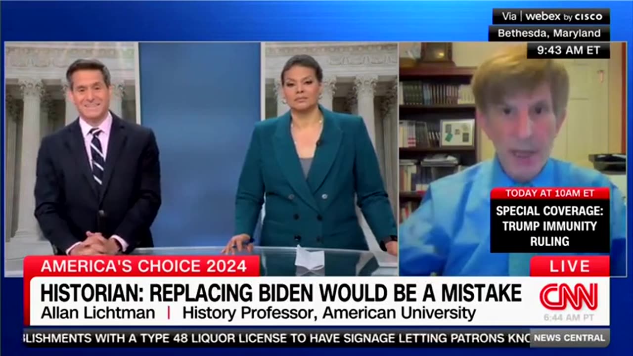 Historian TRIGGERED 🤣 At CNN, Media For Helping Trump By Highlighting Biden’s Debate Showing