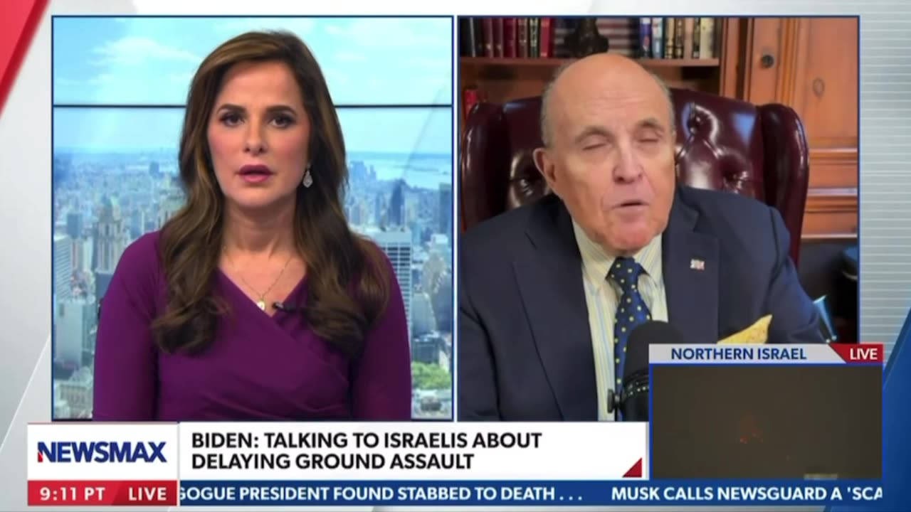 Rudy Giuliani - Biden is not on our side