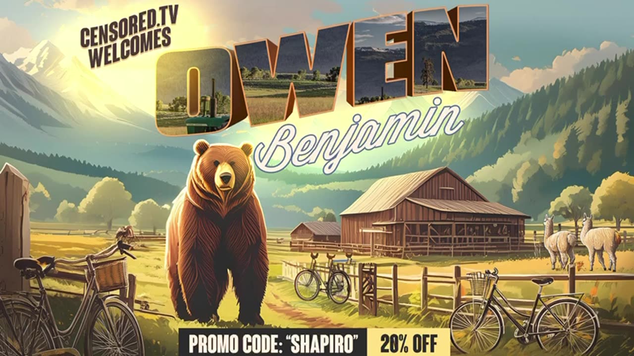 Owen's first episode on censored.tv Owen Interviews Owen, Owen Benjamin 🐻 May 22 2024