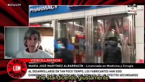 Dottoressa Albarracin: Moriranno il 20 o 30 percento dei vaccinati