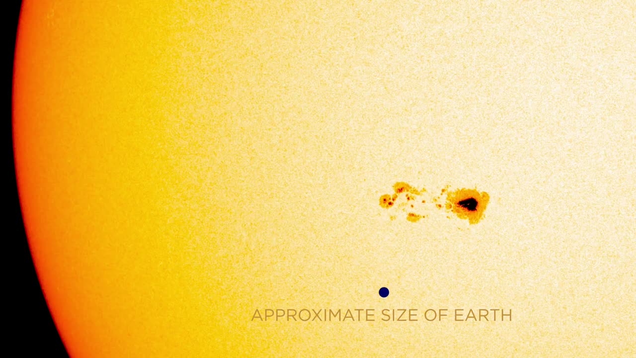 Turning to Face Earth: NASA's SDO Observes a Sunspot's Solar Dance 🌞