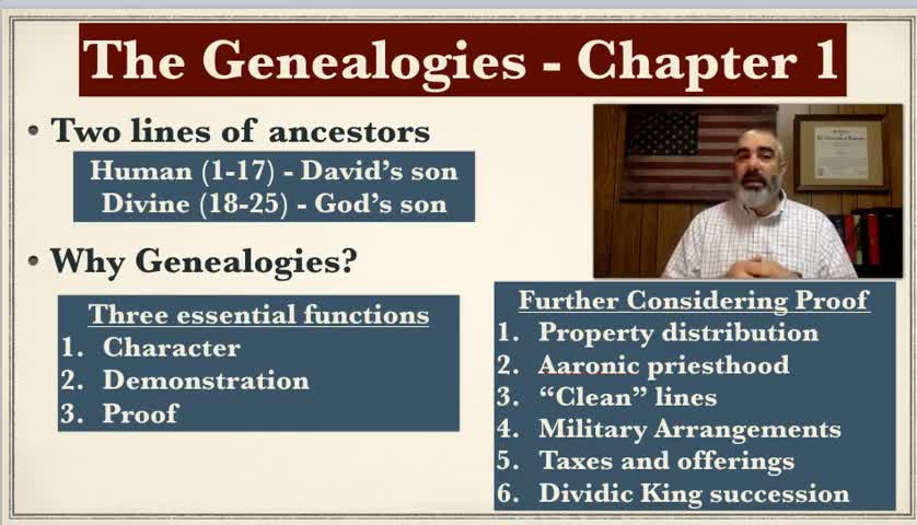 Matthew 1 - The Genealogies of the Christ