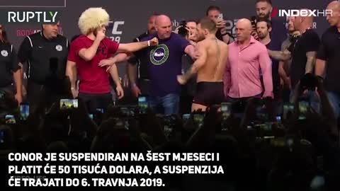 Neočekivani šok: Habib i McGregor žestoko kažnjeni zbog kaosa i tučnjave