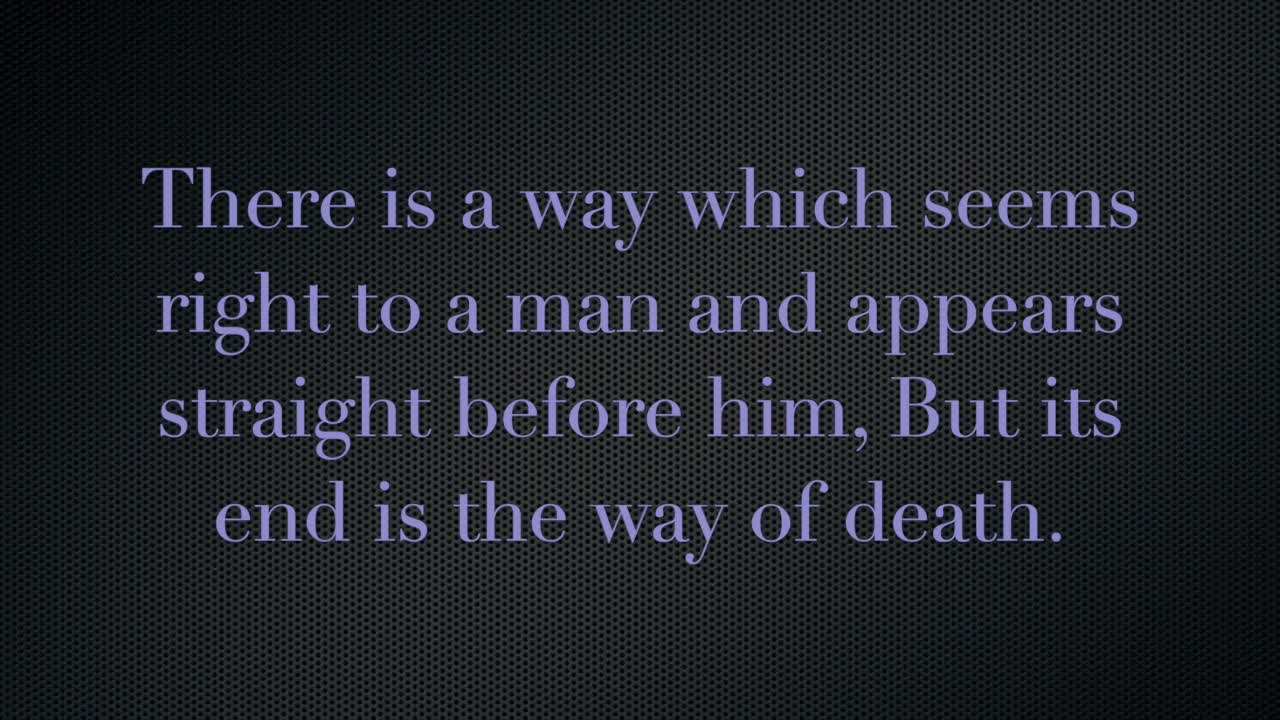 Proverbs 16