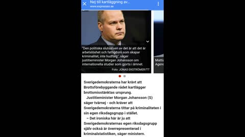 Justitieminister hittar på egen statistik