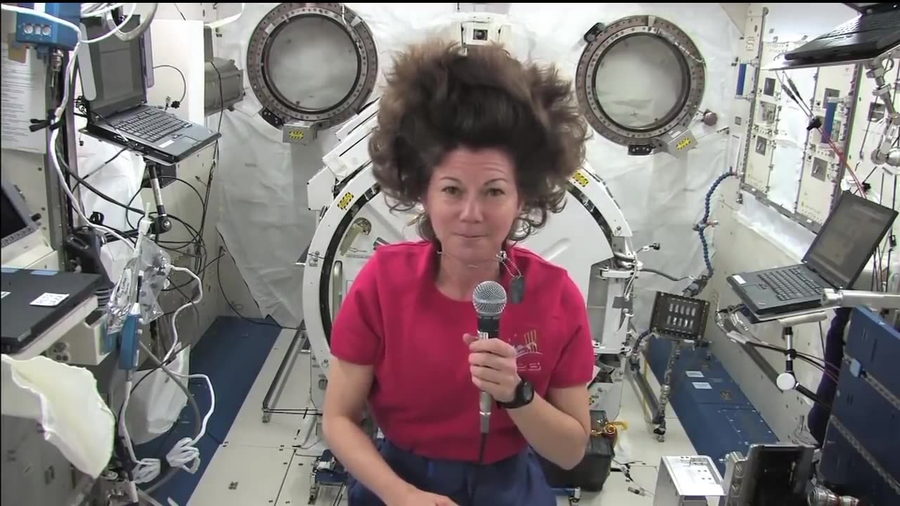 Waking up, working, and going to sleep in Zero G.