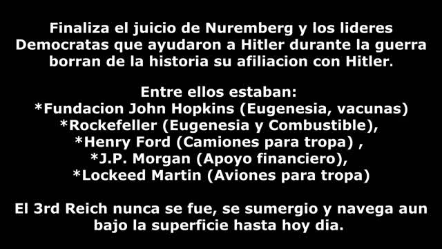 LAS IDEAS DE EXTERMINIO Y ESCLAVITUD DEMOCRATAS FUERON COPIADAS POR HITLER