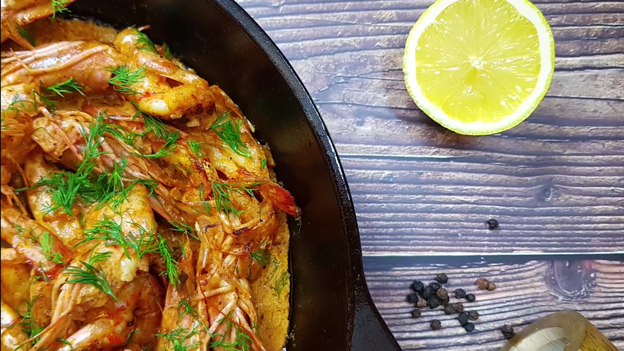 Easy Butterfly Shrimp Recipe جمبري بترفلاي بصوص الزبدة والثوم