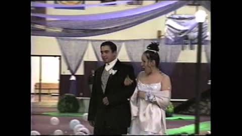 2000-01 WPHS Vids 091 Prom 057 Grand March Couple 30 by Glenn Strader