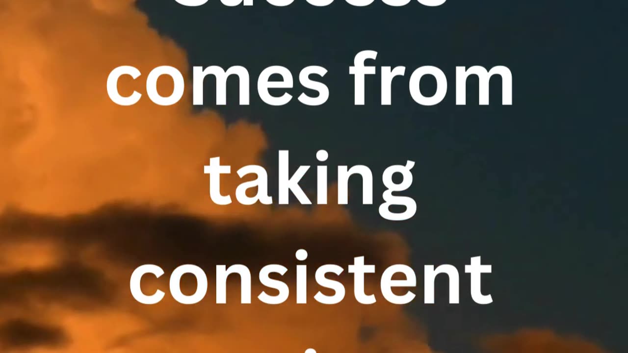 Positive mindset and consistency leads you to success...!!