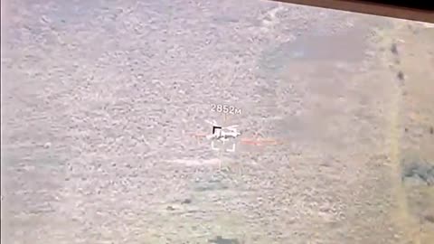 Ukrainian Surveillance Drone Tracks Russian Attack Helicopter