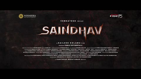 Saindhav teaser