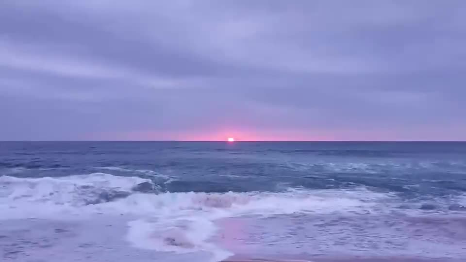 sea sunset