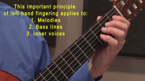 Tech Tip An Important Principle of Left Hand Fingering Video #7: Summary