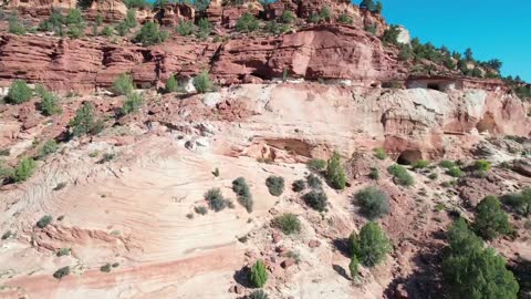 Sand Caves and area around Kanab, Utah.