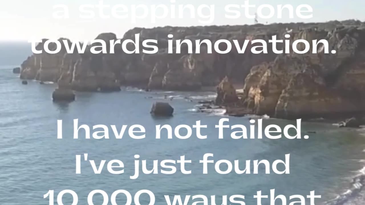 Delve into the mindset of Thomas A. Edison and learn how failure is an essential part of the journey