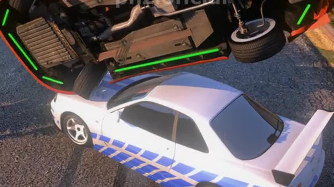 GTA 5 Roleplay RP: skyline at supra mk4 bs police car