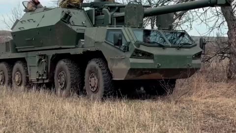 First Look at DANA High Mobility Artillery in Ukraine