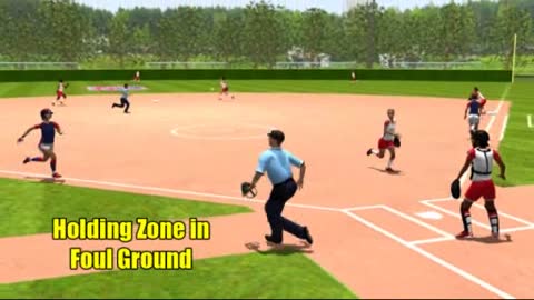 2 Umpire - Runner on 3B - Extra Base Hit To Outfield