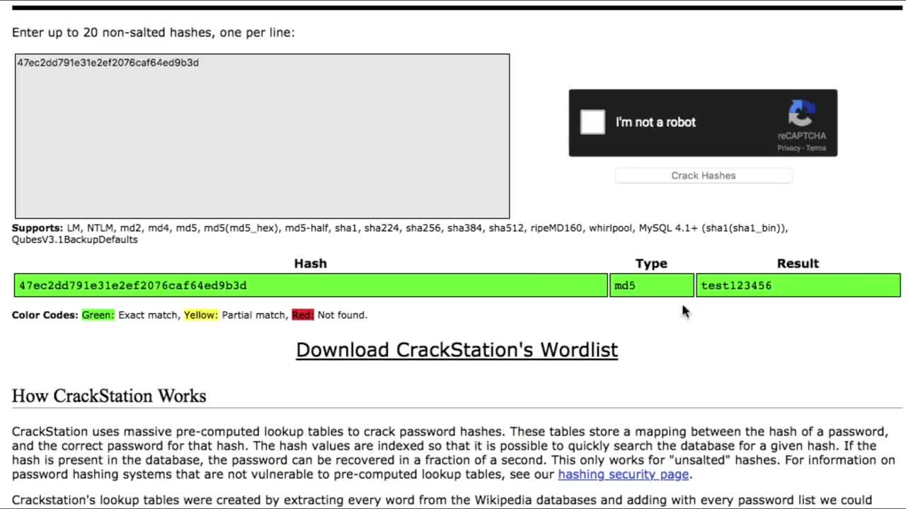 How to crack password!