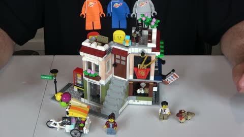 Unboxing Lego 31131 Downtown Noodle Shop 3 in 1-Version 1