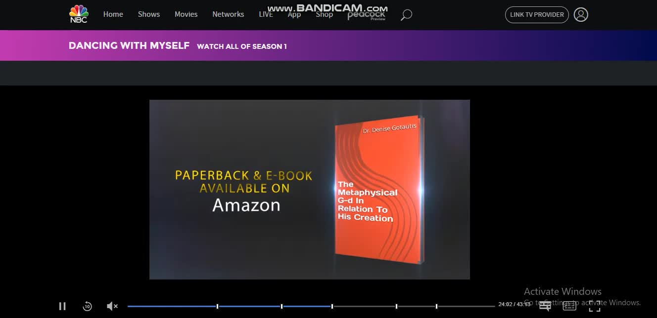 NBC Book Trailer The Metaphysical G-d in Relation To his Creation
