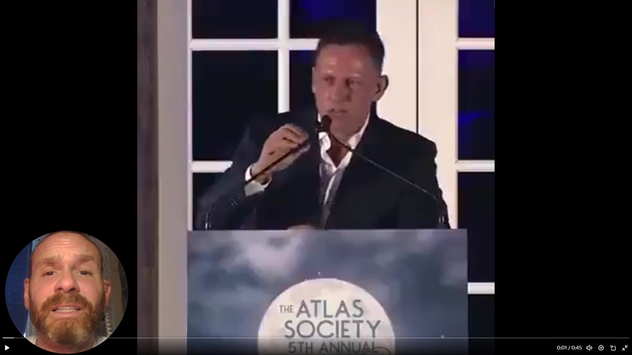 Peter Thiel says The WEF (World Economic Forum) is a mob. Fast clip