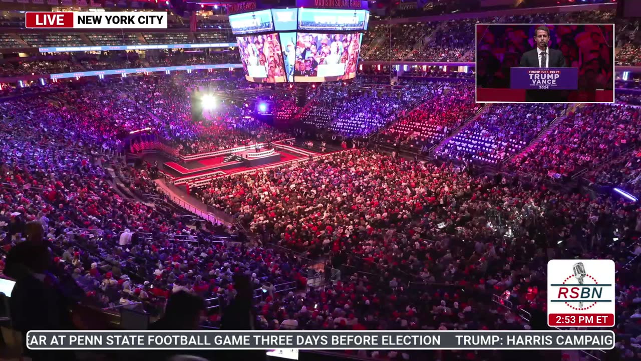 FULL SPEECH: Tony Hinchcliffe Delivers Remarks at Madison Square Garden