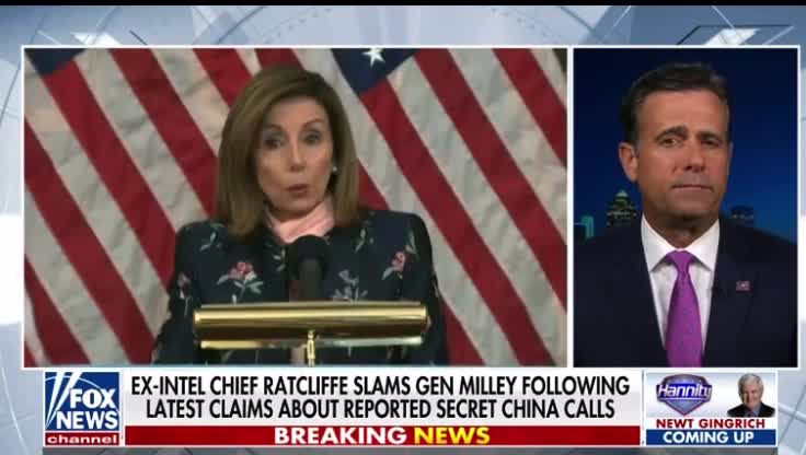 BOOMERANG! Ex-Intel Chief Ratcliffe SLAMS Pelosi