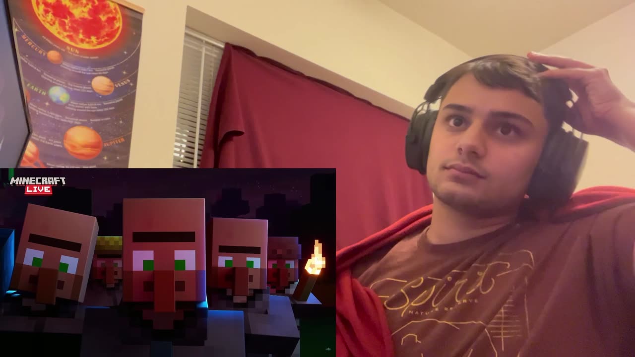 Sarfnic Reacts - Villager News Minecraft Live 2024