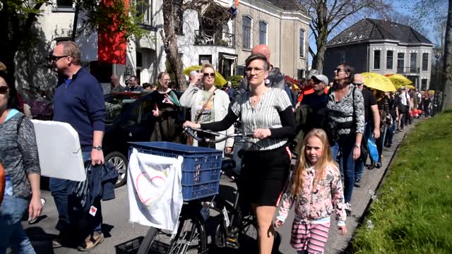 Vrijheidsmars Alkmaar (27-04-2021)