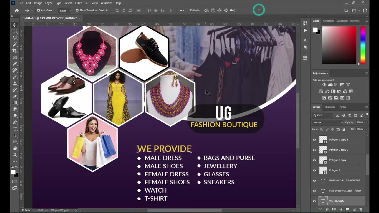 HOW TO DESIGN A BUSINESS FLYER USING PHOTOSHOP