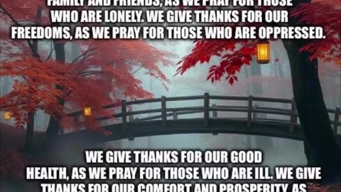 Happy Thanksgiving. A prayer for Thanksgiving with some Bible verses and biblical truth. #prayer