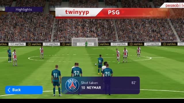 Twinyyp - PSG | highlight | PES MOBILE 2021