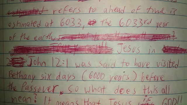 Biblical Notes #1