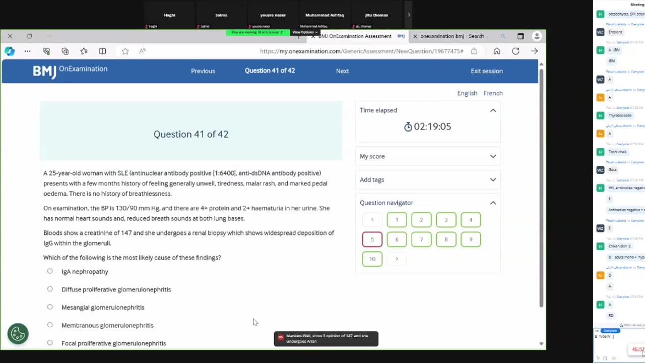 MRCPI OE II Rheumatology 2