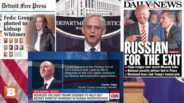 Garland stands by "integrity" of FBI and DOJ.