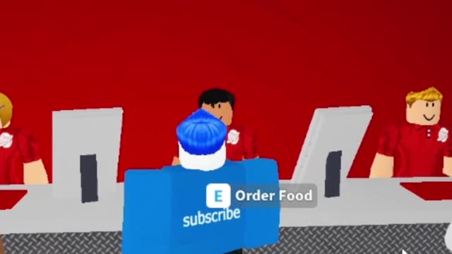 trying to get a pizza in Roblox Bloxburg #short