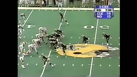 1999-10-31 Cleveland Browns vs New Orleans Saints