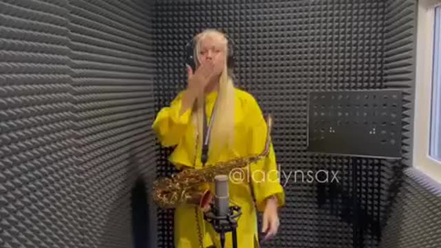 Beautiful saxophone