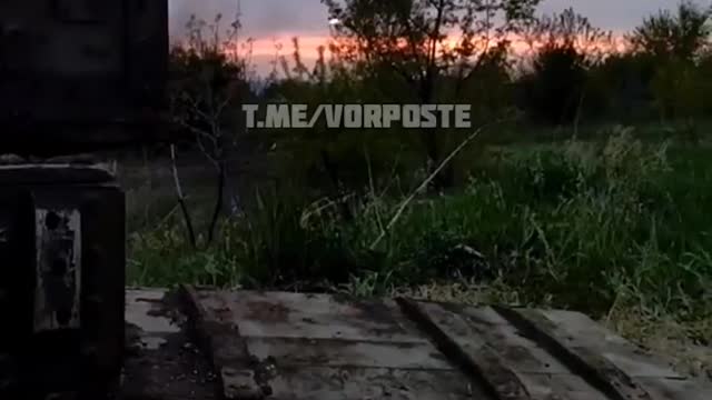 Ukraine War - The work of evening hailstones in the Armed Forces of Ukraine