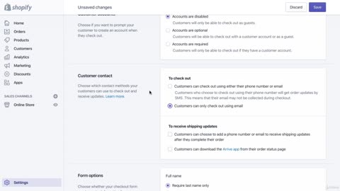 shopify overview-04-checkout settings