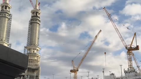 Masha Allah Subhan Allah A gorgeous view of Masjid Al Hara'am. #viralvideo #viralshort #viral