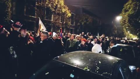 Srbské Valjevo - ďalší protest Srbov proti kopaniu lítia v Srbsku