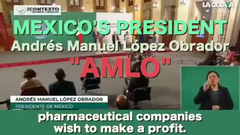 Mexico President on Pharma