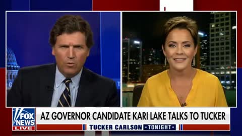 Arizona Gubernatorial Candidate Kari Lake’s Interview On Fox News’ Tucker Carlson Show(FULL)