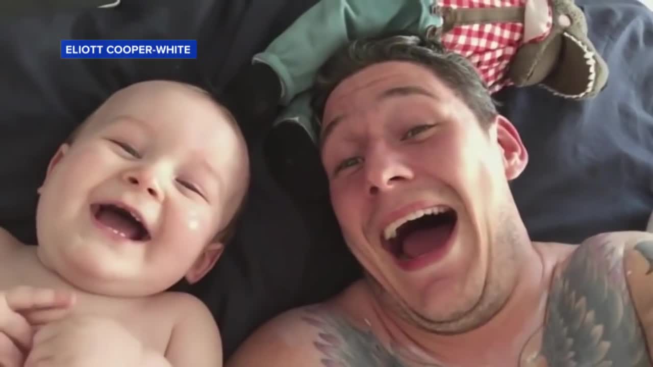 Baby Laughing Uncontrollably at Dad Will Make You Smile