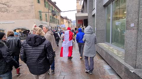 Manifestation Annecy le 11 12 2021